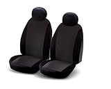 Bottari 10410 Car Front seat Covers S2, Universal, Color: Black
