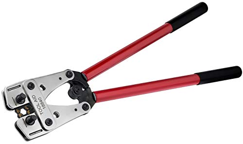 SG Tool Aid SGT18840 Terminal Crimper with Rotating Die Set for 8-4/0 AWG Uninsulated Terminals