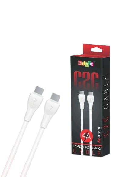 See full amazon price history chart for Bright 4.0A Type C2C Fast Charging Cable Bright 4.0A Type C2C Fast Charging Cable (B0C7H4Y52H) Amazon Price History, Amazon Price Tracker