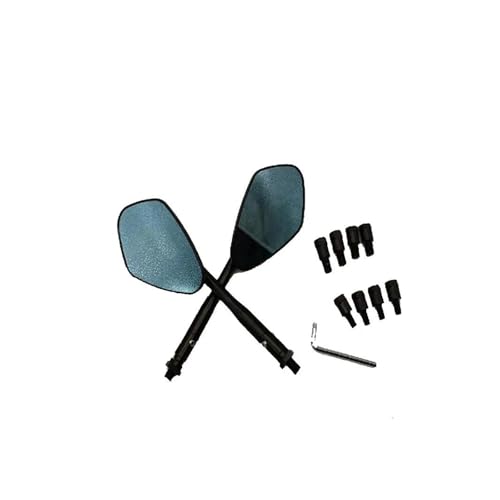 Espejos retrovisores universales de manillar para motos y bicicletas eléctricas con adaptadores