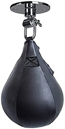 Gymforward Profesional Conjunto de Boxeo Pera, Velocidad de la Bola Giratoria Colgador de Boxeo Punzonado Bolsa de Velocidad Base de Equipo de Entrenamiento Cover