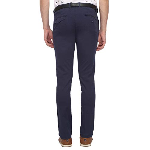 Image of V Dot Men's Slim Fit Formal Trousers