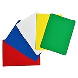 Homoyoyo Set de 5 Cartas de Póquer Profesionales Cortadas en Plástico Dispensador para Partidas en Grupo