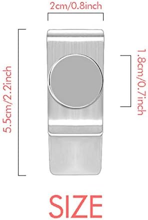 Miniatura 2 de Santiago De Chile City Watercolor Money Clip Cash Wallet Card Holder