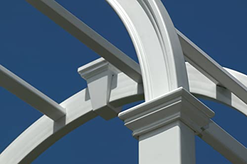 Vienna 49"W X 91"H Vinyl Arbor #TOP6