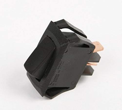 Carling TechnologiesRD221-MB-B-0-N Rocker Switch SPST Off(On) .25QC, Pack of 1