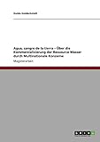  Agua, sangre de la tierra - Über die Kommerzialisierung der Ressource Wasser durch Multinationale Konzerne