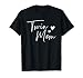 Twin Mom Hearts T-Shirt