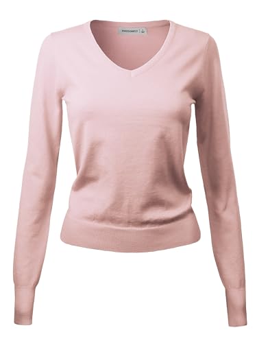 Image of Women's Awesome 21 Women's Knit V-Neck Cardigan Basic Sweater