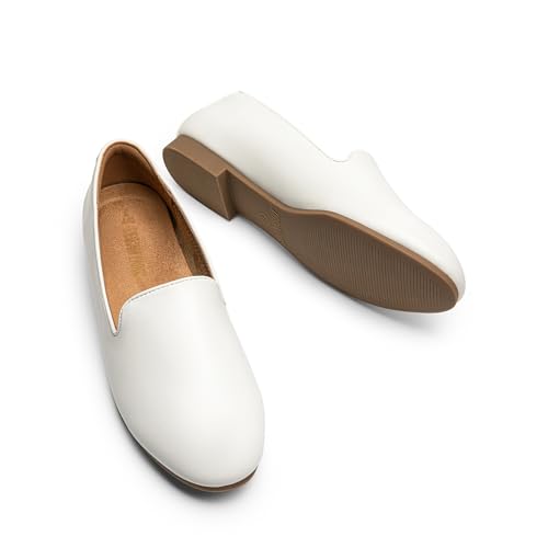Image of DREAM PAIRS Round Toe Flats for Women Dressy Comfortable, Slip-On Dress Business Casual Office Work Shoes for Women