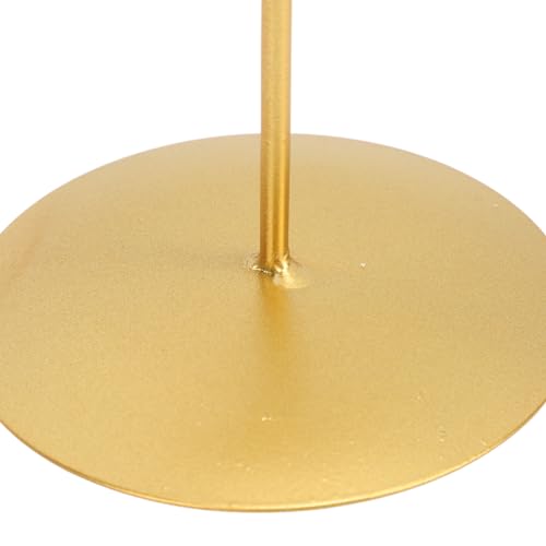 Escultura Geométrica, Decoração de Mesa Geométrica Em Ferro 3D Dourado Ornamentos Decorativos de Mes