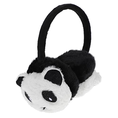 BESPORTBLE 1pc Boys and Girls Earmuffs Unisex Panda Ear Warmers Plush Ear for Boys and Girls for Outdoor Activities Cute and Comfortable Design
