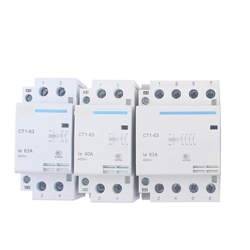 Contacteur AC domestique 230V CT1-63 4P 32A pour relais de tableau électrique