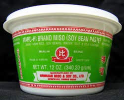 (Pack of 2) Maru-Hi Brand Miso (Soy Bean Paste) 12 Oz.