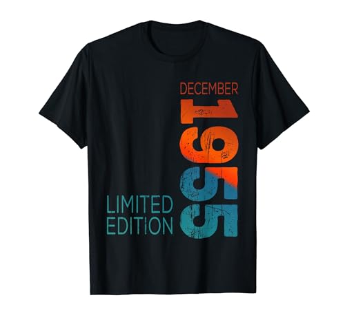 Limited Edition December 1955 Retro 1955 Vintage Year 1955 T-Shirt
