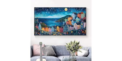 5D Diamond Painting Maison du Ciel | Évadez-vous en Créant
