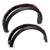 PIT66 Fender Flares, Compatible With Ford F150 2004-2008(NOT For Heritage), Black Factory Style Wheel Flares Set, 4 Pcs