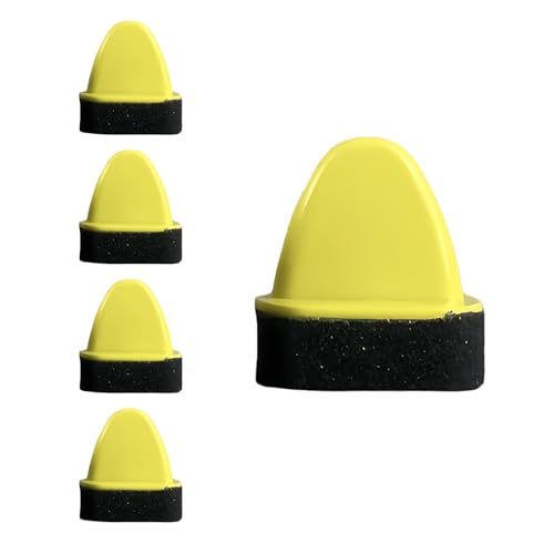 ZGGAZCA 5-Pack Shoe Polish Applicator Sponges