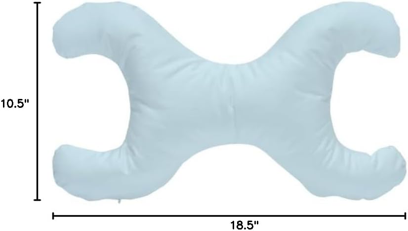 Save My Face!" La Petite Pillow (Black, Satin)