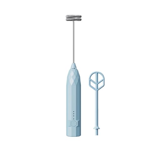 amangul Mezclador de mano móvil denso, potente lacres de motor, masa de espumas de crema, ejemplar para hornear en casa y preparar bebidas, fácil y limpio látigo eléctrico