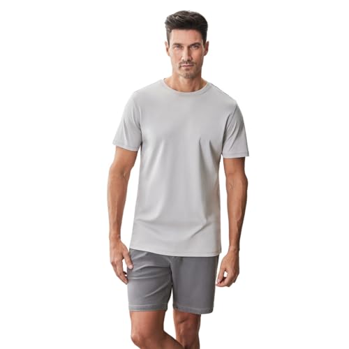 Image of Robert Barakett Men's Georgia Tee Short Sleeve Crew Neck Pima Cotton T-Shirt