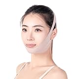 小顔ベルト フェイスベルト フェイスバンド フェイスライン矯正 浮腫み解消 小顔グッズ 美顔ベルト ほうれい線矯正 アイマスクかわり 自宅で簡単小顔 二重あご (ピンク)