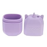 Gatuida Gesichtsmassagegerät aus Hautfreundlichem Silikon Wiederverwendbarer Ice Roller für Augen und Gesicht Mini eisroller Unicorn Design Entspannend Kühlend und Pflegend für Frauen