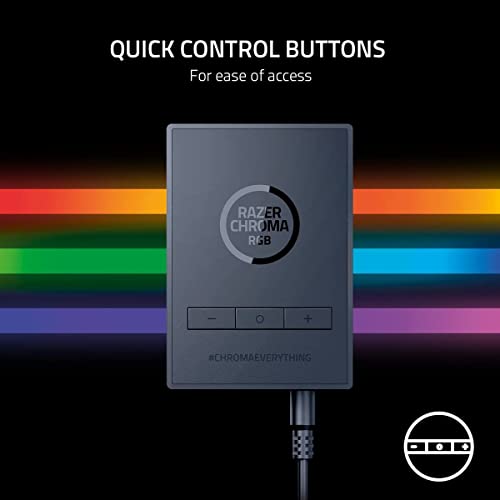 Chroma Set di estensione delle strisce luminose - Strisce luminose RGB indirizzabili per un'illuminazione ancora più personalizzata (1x 100 cm + 2x strisce luminose LED da 50 cm) - Illuminazione - Immagine 4