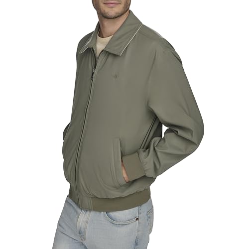 Image of Dockers Men's Microtwill Golf Bomber Jacket