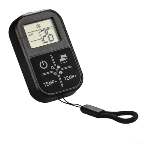 Eawfgtuw Mando a distancia de repuesto para aire acondicionado general, compatible con todos los modelos, comunicación RF infrarroja compatible con múltiples modelos (A)