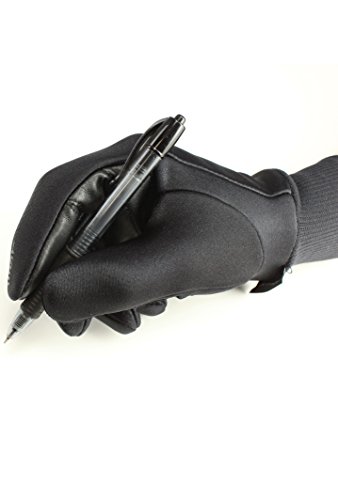 Seirus Innovation Luva Soundtouch para todos os climas, preta, média