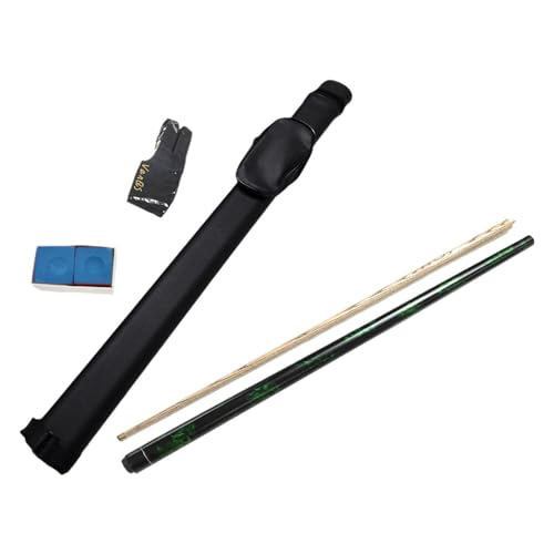 Queue de billard 145 cm en bois avec 2 fûts et embout 10 mm - 7