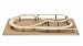 Produktbild NOCH® Easy Track® Trassenbausatz Mittelberg, 1:160 Maßstab für Spur N Modellbau erweiterbar und flexibel