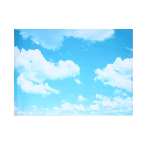 Toile de fond bleu ciel 210x150 Mipcase pour cacher un mur abîmé