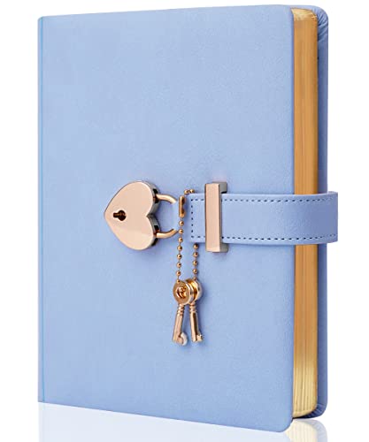 Journal avec serrure pour filles de 8 à 12 ans CAGIE, écrire ses secrets au quotidien