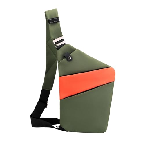Bolso pechera antirrobo para hombre con diseño impermeable y ligero para trayectos urbanos