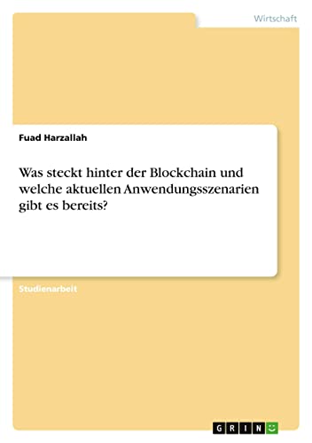 Was steckt hinter der Blockchain und welche aktuellen Anwendungsszenarien gibt es bereits? (German Edition)
