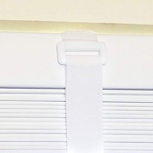 Reusable Cinch Straps 1" x 60" - 6 Pack, Multipurpose Quality Hook and Loop Securing Straps (White) by ENVISIONED - Image 3