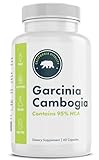 California Vitality Garcinia Cambogia, 95% HCA 60 Capsules, with Chromium - Made in The USA, Vegan, Non-GMO, Gluten-Free, and Dairy-Free