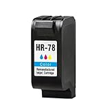 【INSTALLATION FACILE】 Remplacement simple de la cartouche avec un ajustement sécurisé. Installation rapide avec un temps d'arrêt minimal. Cartouche d'encre 78 Compatible for Deskjet 830c 832c 850c 870cxi