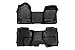 Rough Country Floor Liners (fits) 14-18 Chevy Silverado GMC Sierra | Double Cab | Half Console | 1st/2nd Row | M-21142