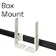 Pedestal Box Mount | Halterung für TV-Box & Spielkonsole hinten am Pedestal TV-Möbel | Kompatibel mit Xbox & Playstation PS4 | Passt zum Pedestal TV-Ständer mit Ausnahme vom Linked Tall (Beige)