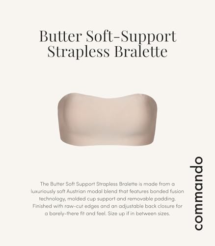 Image of commando Women's Butter Soft Support Strapless Bralette