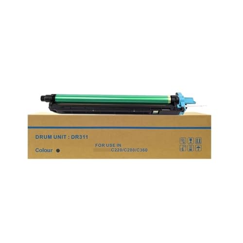 Tambour noir DR311 pour Konica Bizhub C220 : idéal pour le travail de bureau