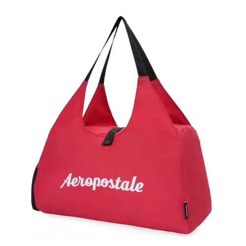 Image of Aeropostale Unisex Polyester 21L Gymbag Duffle - Red (Mayfield)