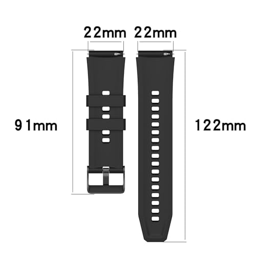 Correa de repuesto ajustable 22MM para reloj miniatura 3