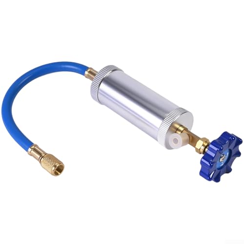 Kit de carga de CA de aleación de aluminio de alta presión para recarga eficiente de agente de refrigeración y adición de aceite de congelación en reparación de aire acondicionado automotriz (OF004