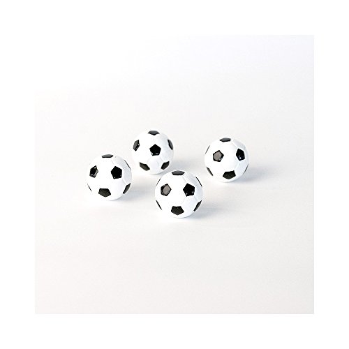 Trendform Sortierte Beliebte Shape - Büro - Magnete Für Magnetische Whiteboards, Notizbärte, Aktenschränke Oder Kühlschranks - Fußball - Pack von 4