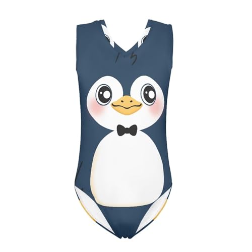 Bulopur Girls' One-Piece Swimwear Age 3-14 Years Teens Little Kids Polyester Swimsuits Sleeveless Bathing Suit