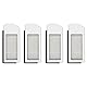 (4 Stück) N20 Plus Ersatz-HEPA-Filter Kompatibel mit ECOVACS DEEBOT N20 Plus/ N20 Pro Plus/ X1 Omni/ T10/ T10 Plus/ T10 Turbo/ T10 Omni Roboterstaubsauger, Filterzubehör-Set, Filter-Set, 4 Stück
